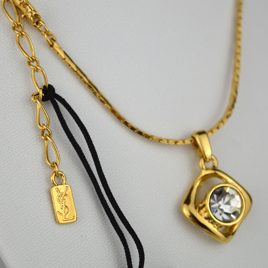 Yves Saint Laurent Vintage Collier Gold Plated