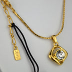 Yves Saint Laurent Vintage Collier Gold Plated