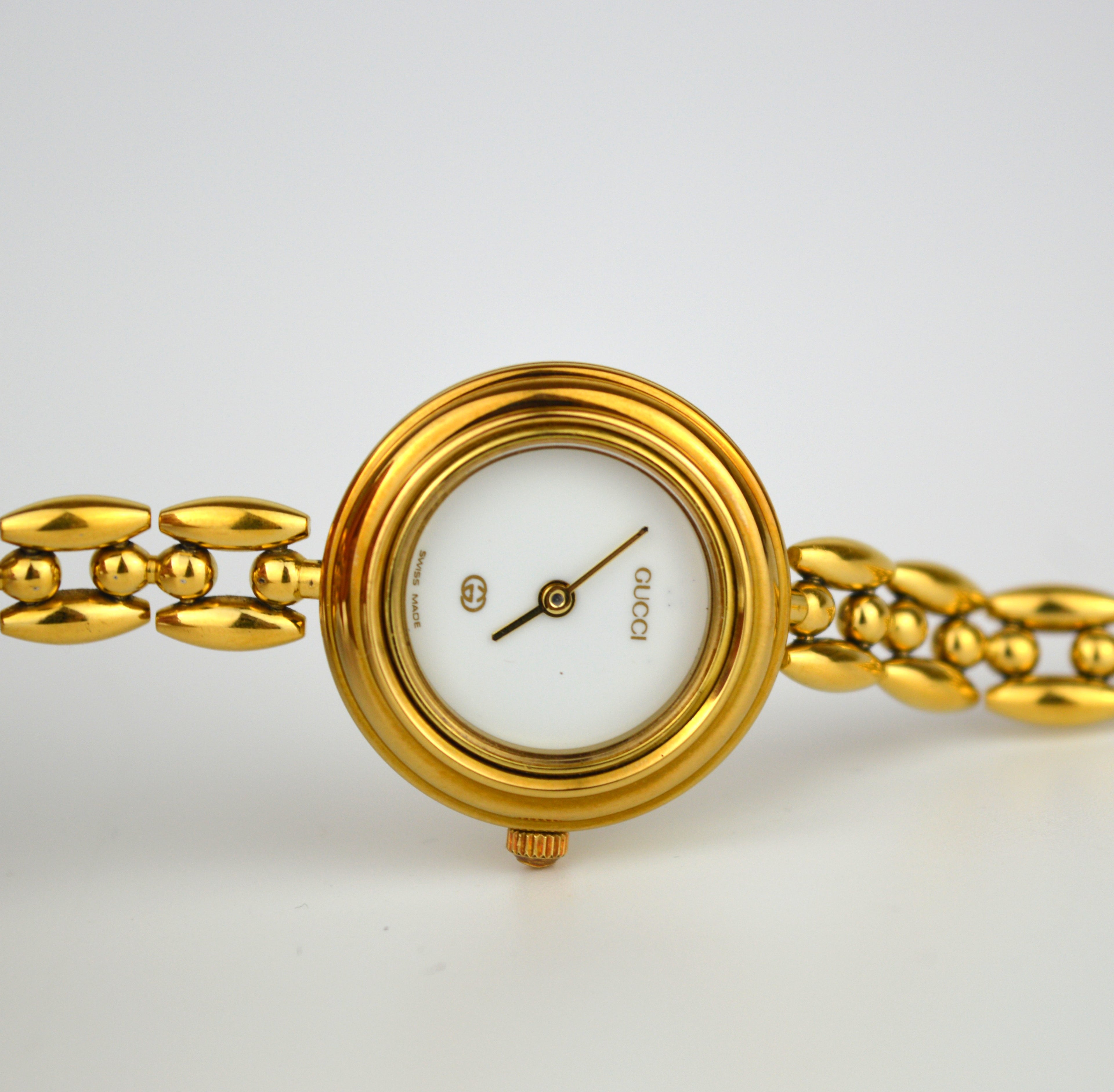 GUCCI BEZEL 11/12.2 WATCH WITH DOCUMENTS
