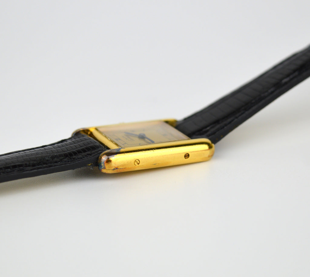 Cartier Must Tank Mini Vintage Watch