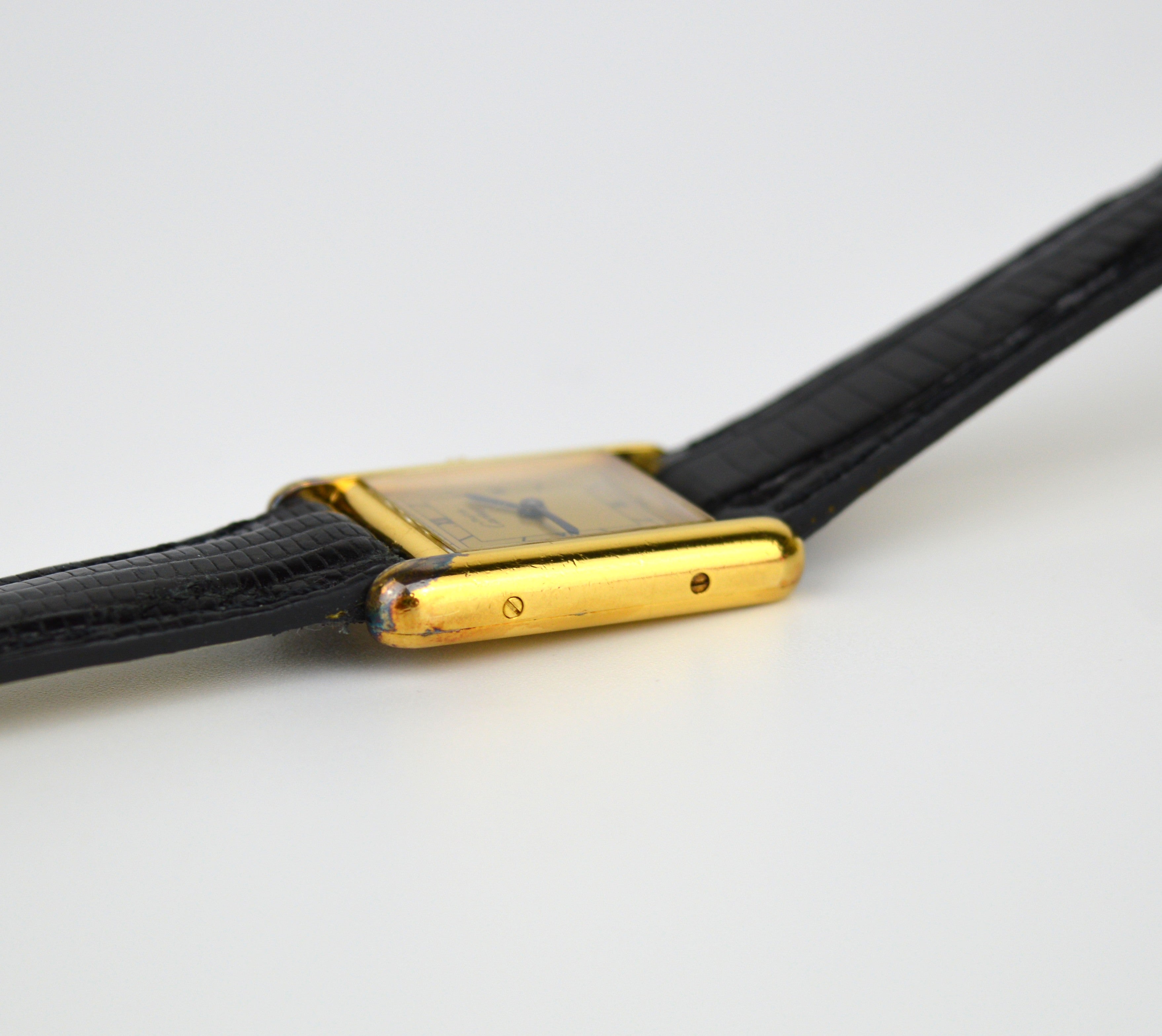 Cartier Must Tank Mini Vintage Watch