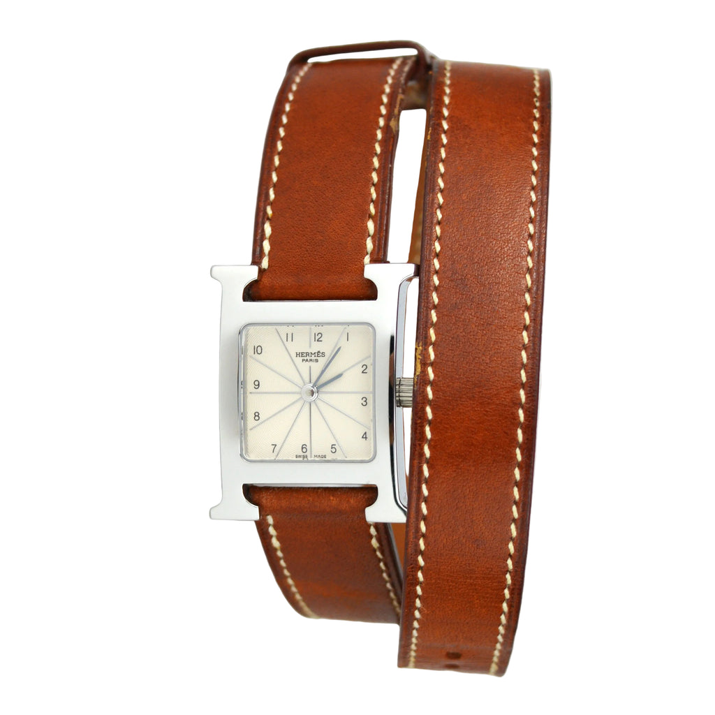 Hermèes Heure H Double Tour Watch Full Set (ref. HH1.210)