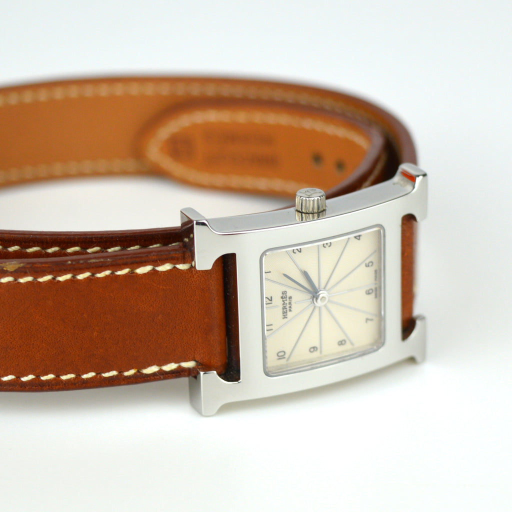 Hermèes Heure H Double Tour Watch Full Set (ref. HH1.210)
