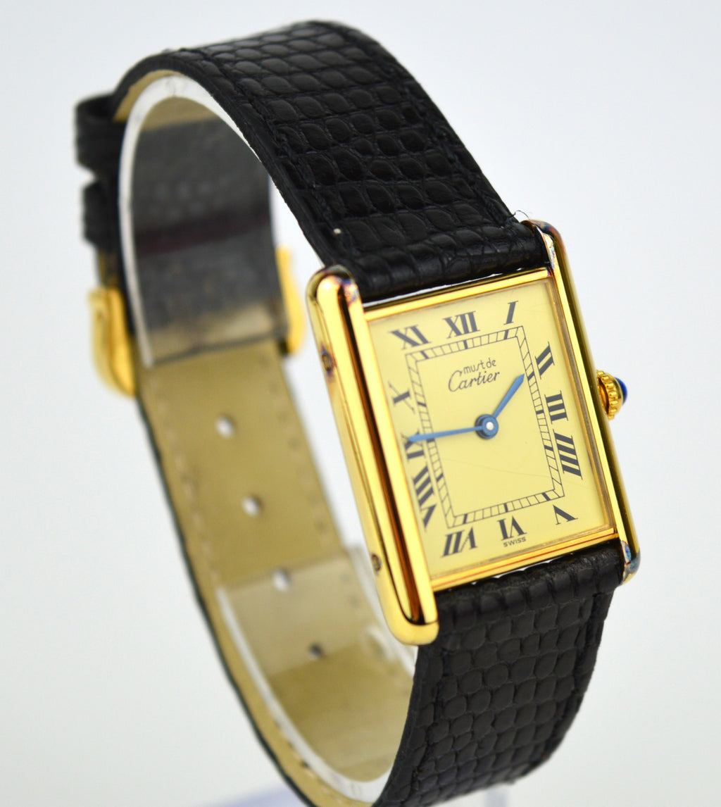 Cartier Must Tank 59000 Vintage Watch *Serviced*
