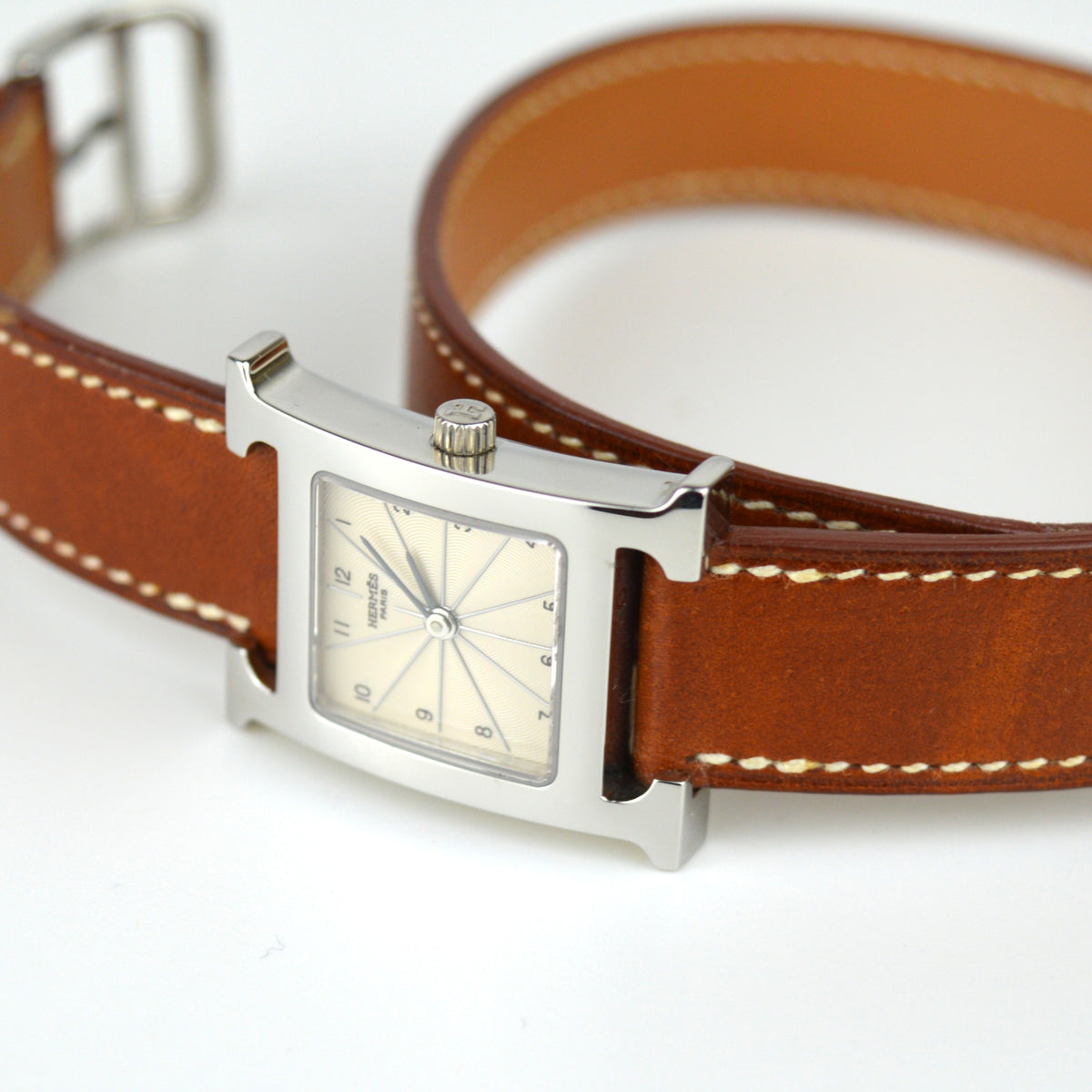 Hermèes Heure H Double Tour Watch Full Set (ref. HH1.210)