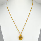 Dior Logo Vintage Collier with Strass