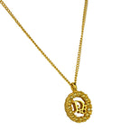Dior Logo Vintage Collier with Strass