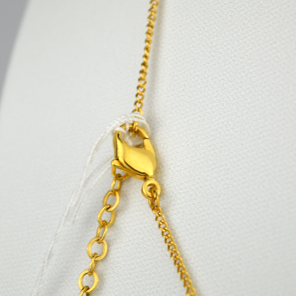 Dior Logo Vintage Collier with Strass