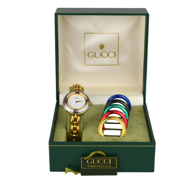 Gucci Change Bezel Vintage Watch 6 bezels