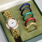 Gucci Change Bezel Vintage Watch 6 bezels