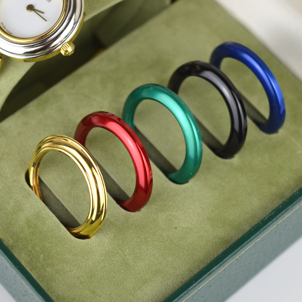 Gucci Change Bezel Vintage Watch 6 bezels