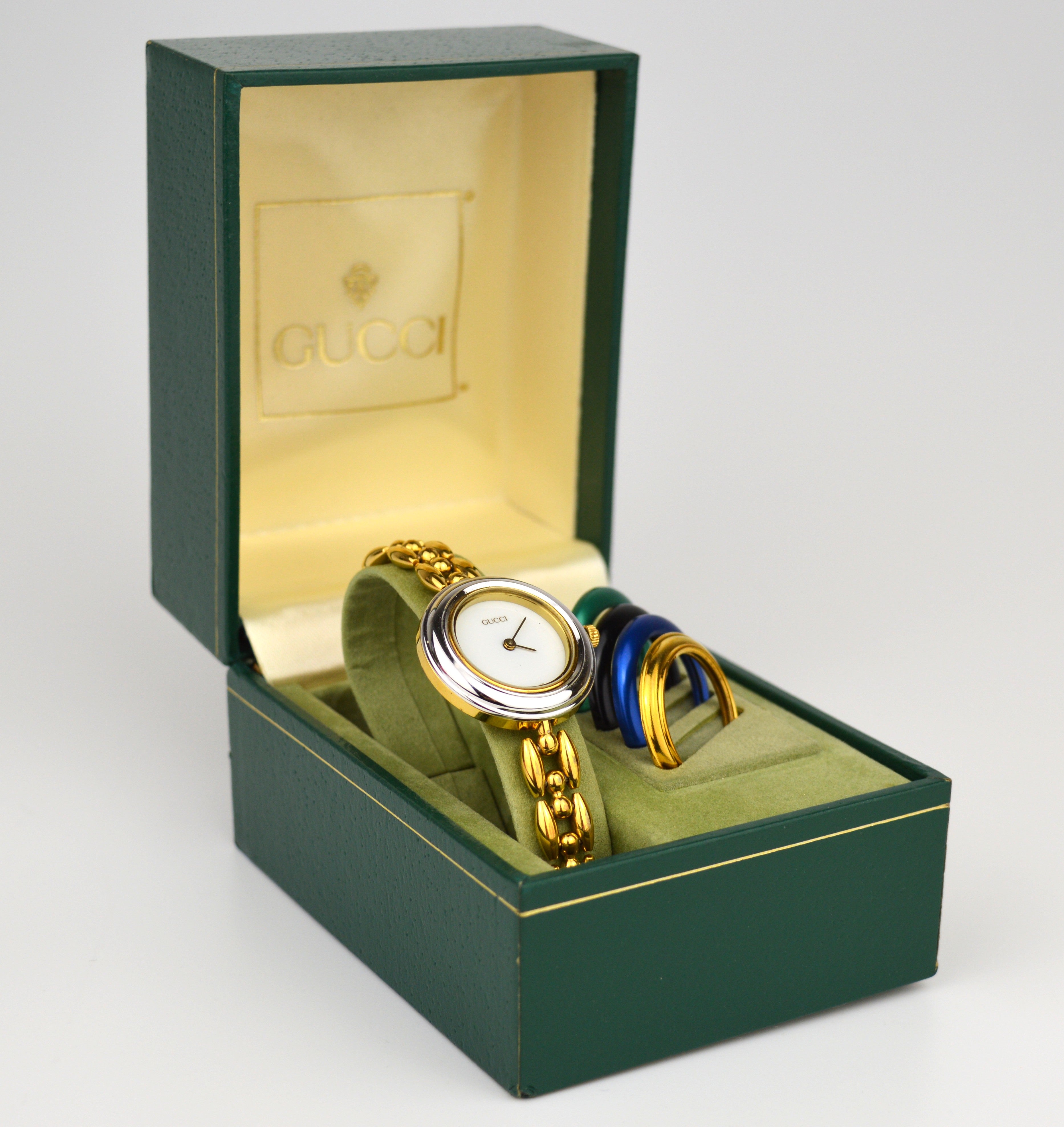 GUCCI BEZEL 11/12.2 WATCH FULL SET