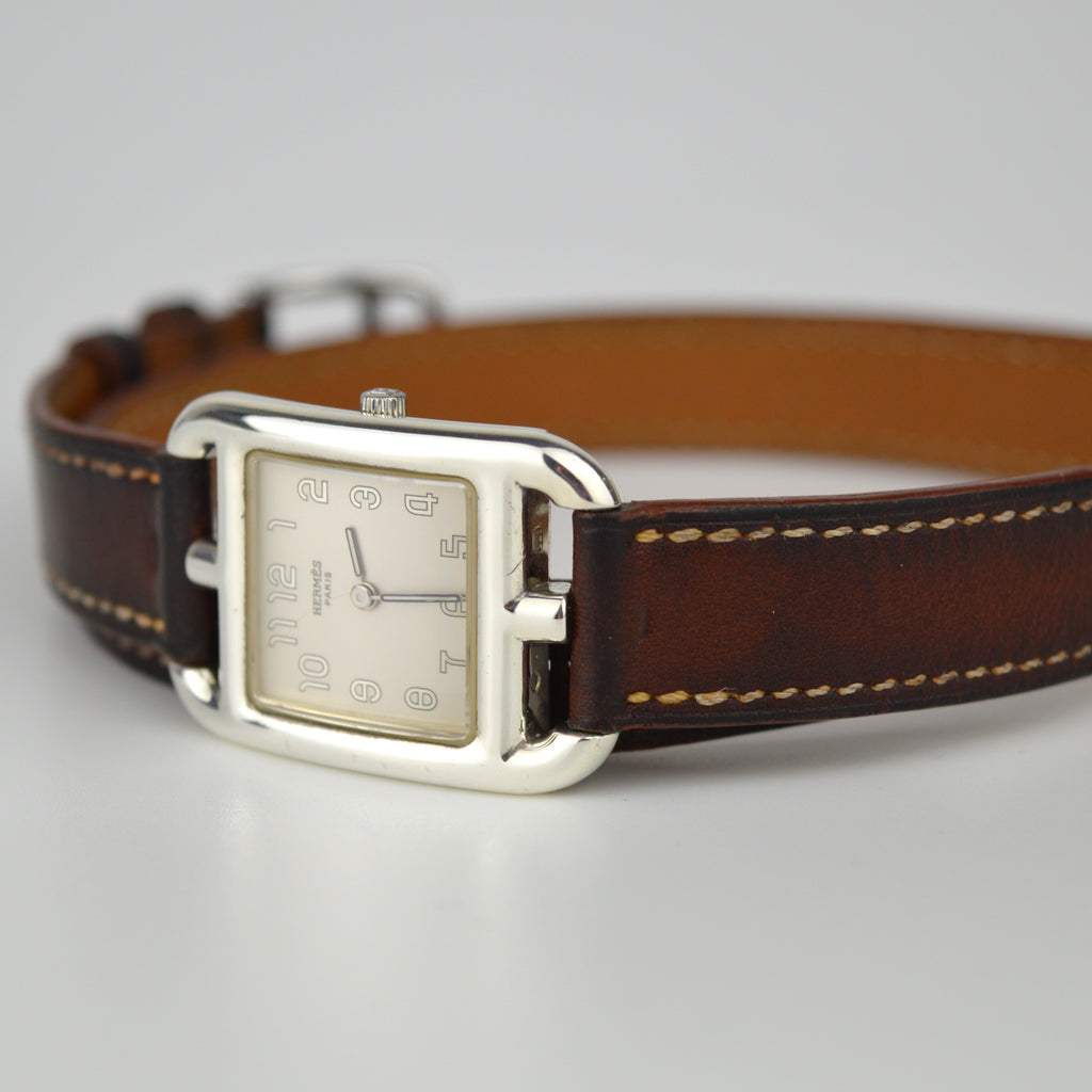 Hermès Cape Cod Silver Watch Full Set (ref. CC1.250)
