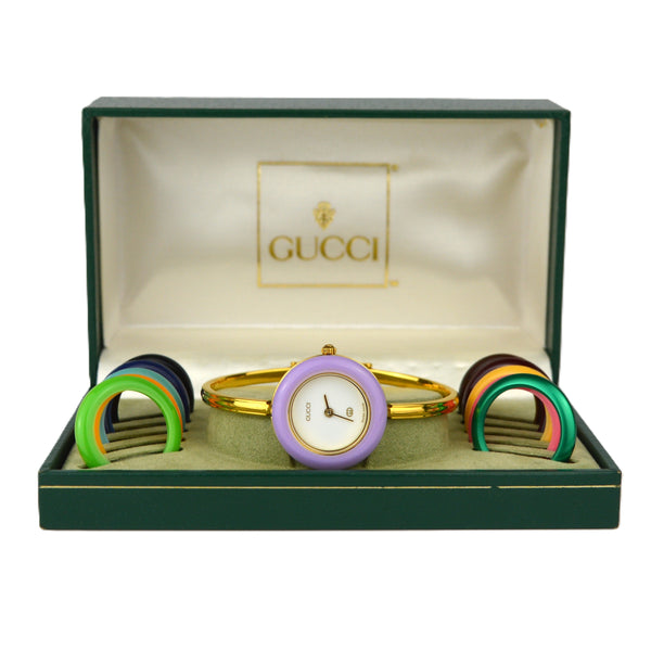 Gucci Change Bezel Watch 11 Bezels