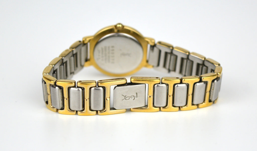 YSL VINTAGE COLLIER WATCH WITH BOX