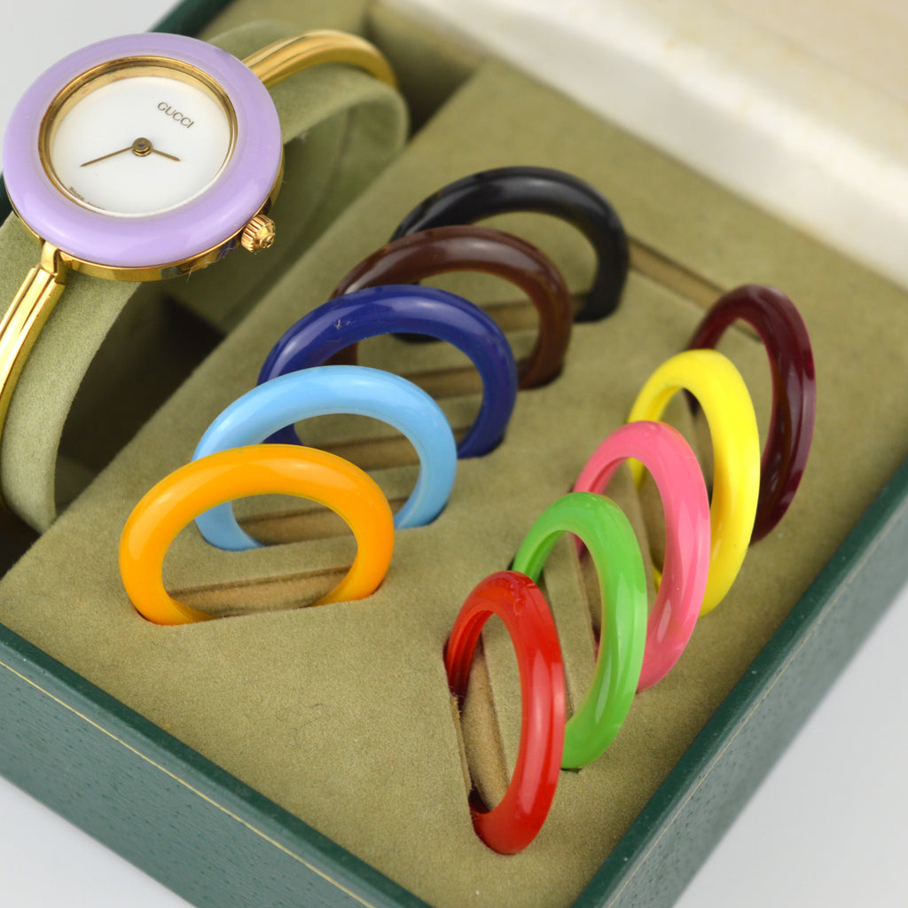 Gucci Change Bezel Watch 11 bezels