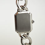 Chanel Première Silver Watch with Case (ref. H0452)