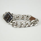 Chanel Première Silver Watch with Case (ref. H0452)