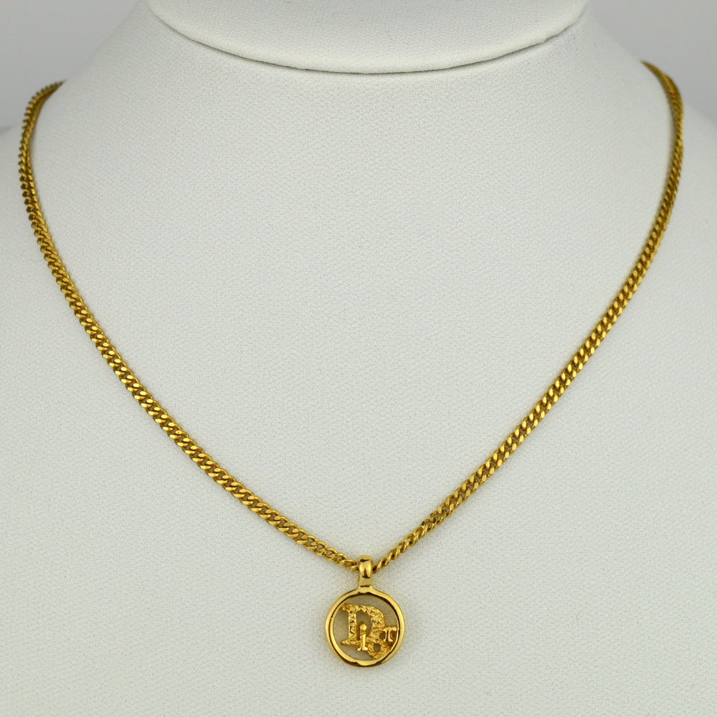 Dior Logo Vintage Collier