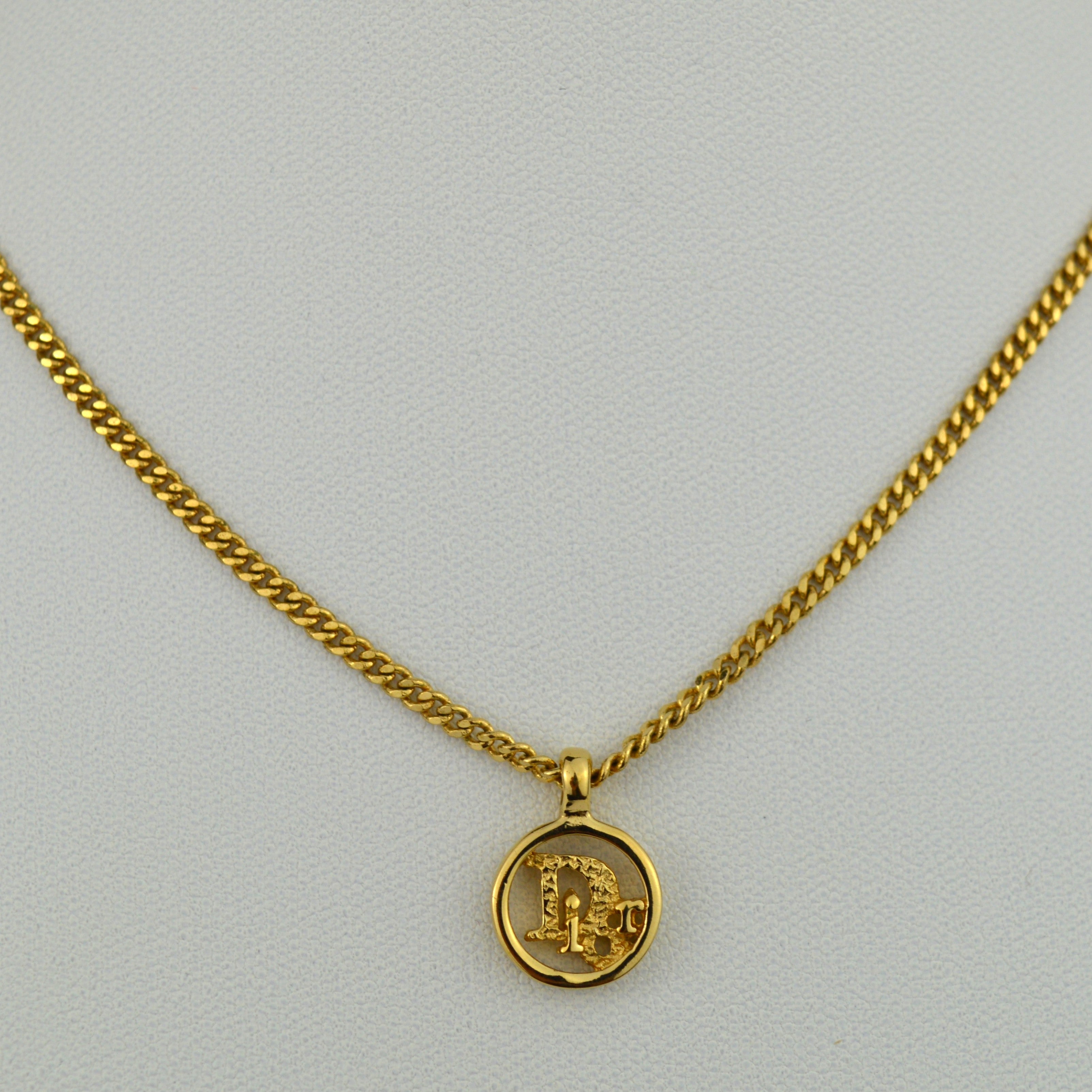 Dior Logo Vintage Collier