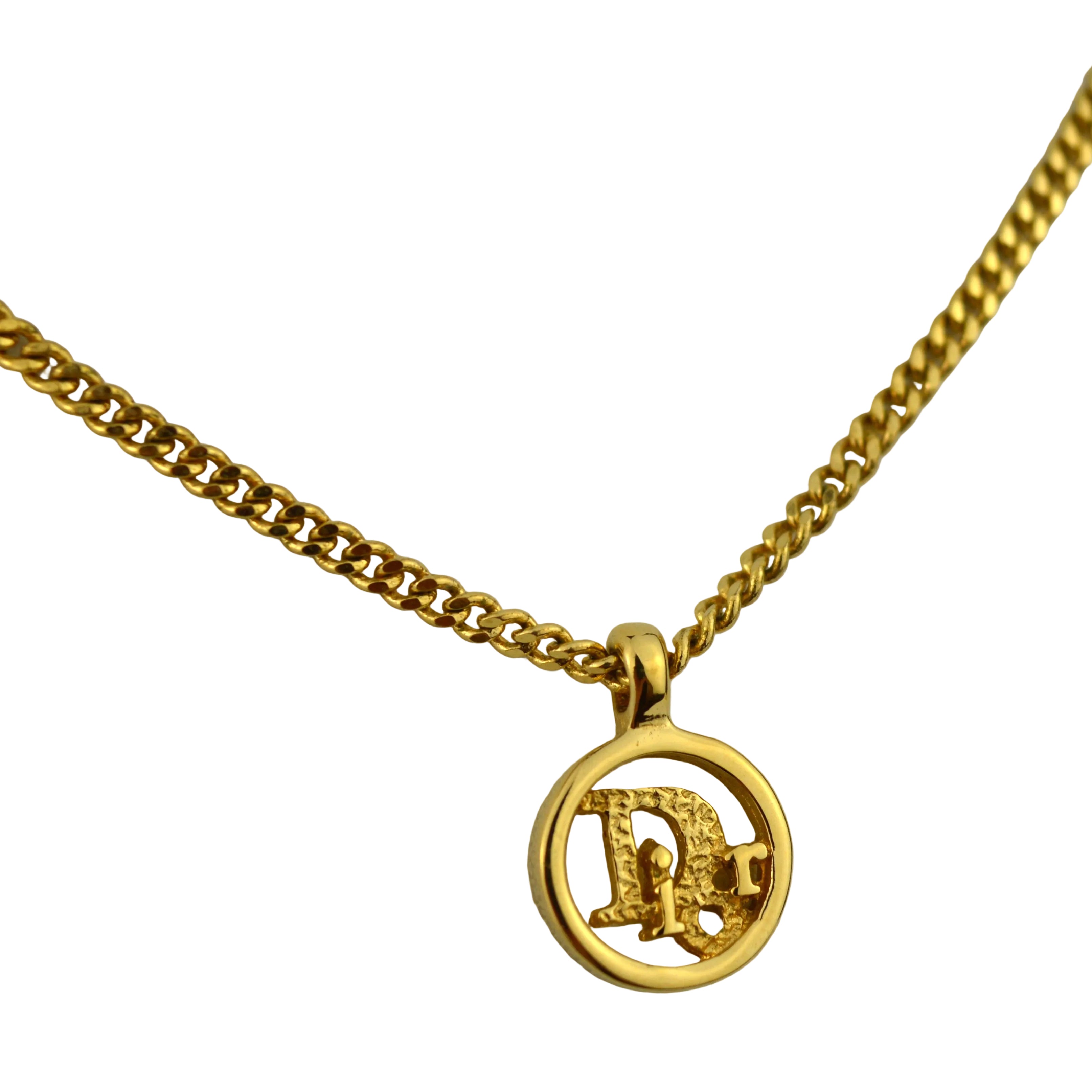 Dior Logo Vintage Collier