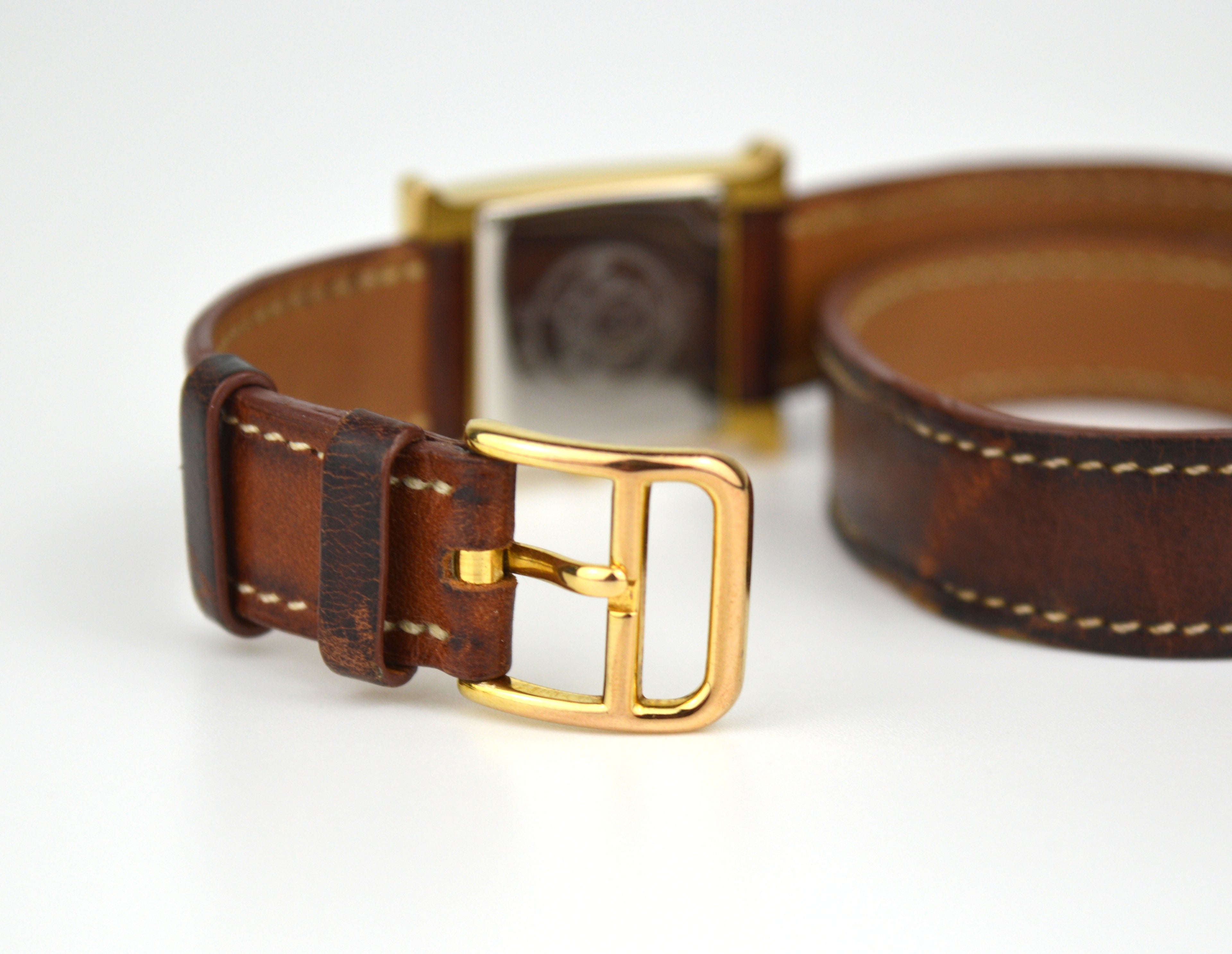 Hermes H Heure HH1.210 Double Tour Watch With Box