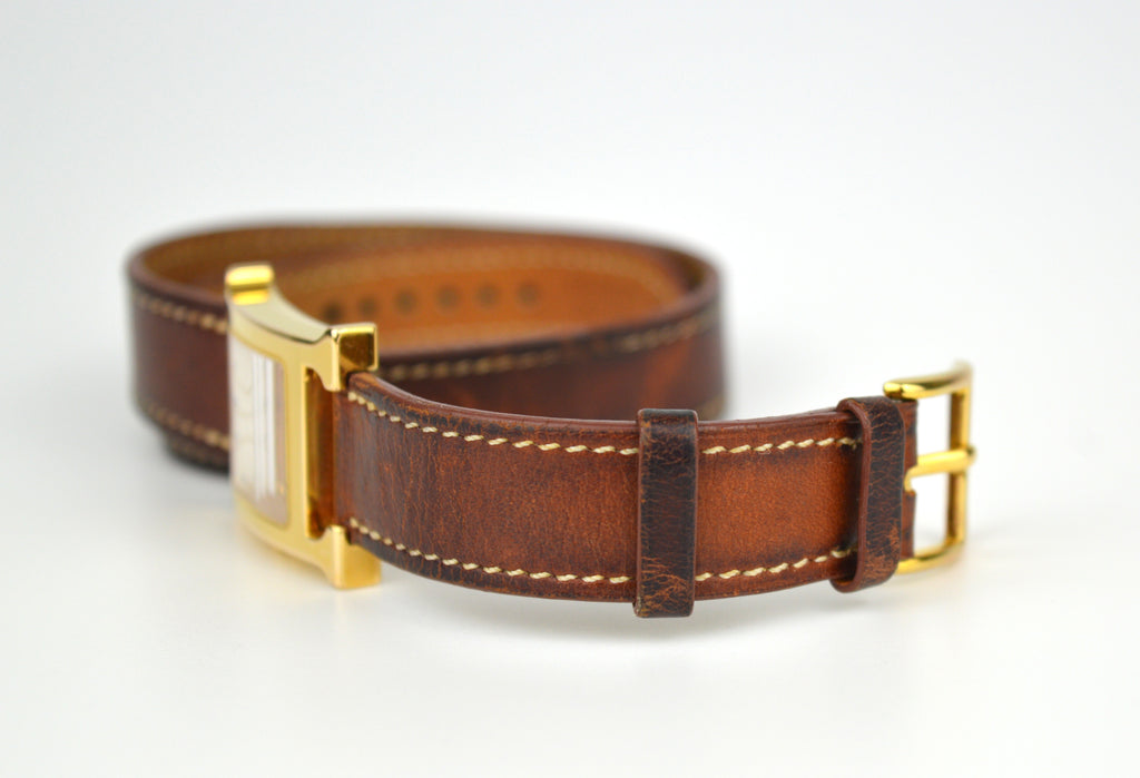 Hermes H Heure HH1.210 Double Tour Watch With Box