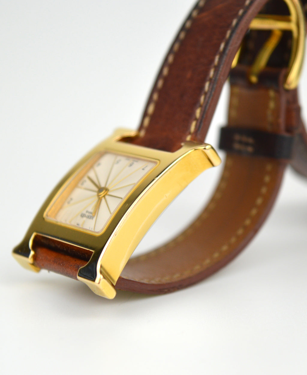 Hermes H Heure HH1.210 Double Tour Watch With Box
