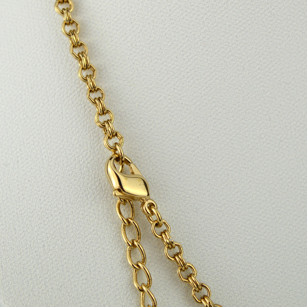 Dior CD logo Collier with Strass (Box)