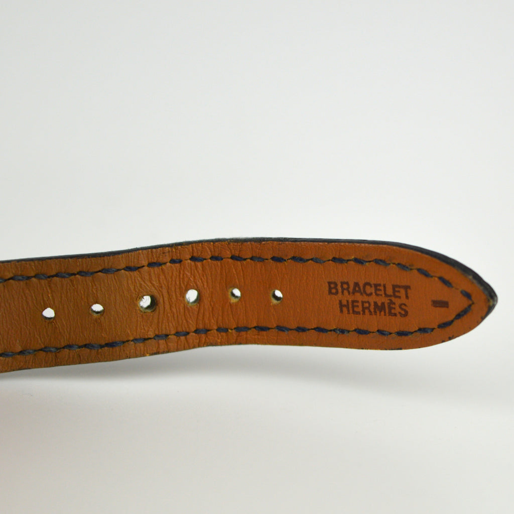 Hermès Kelly Vintage Watch Blue Strap