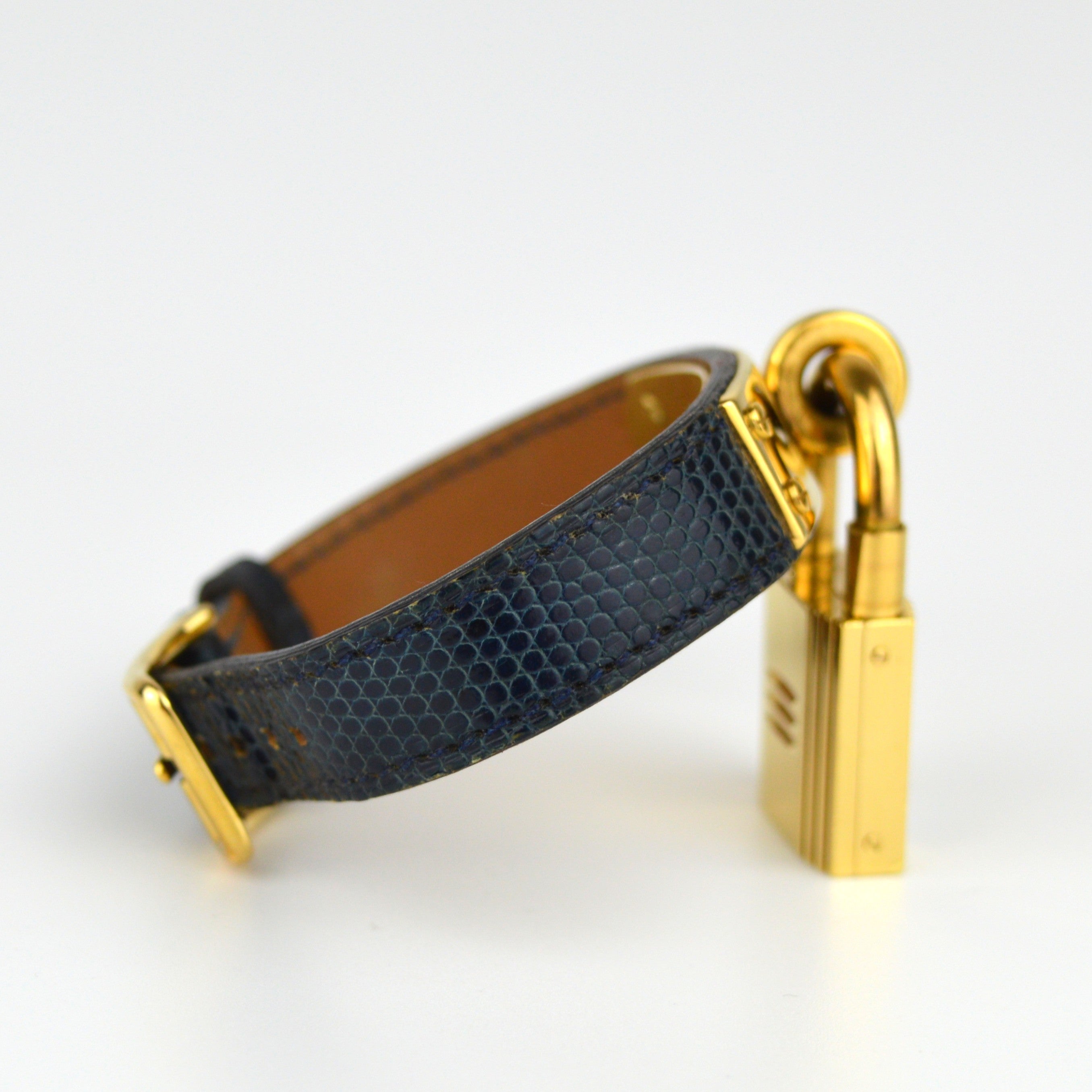 Hermès Kelly Vintage Watch Blue Strap