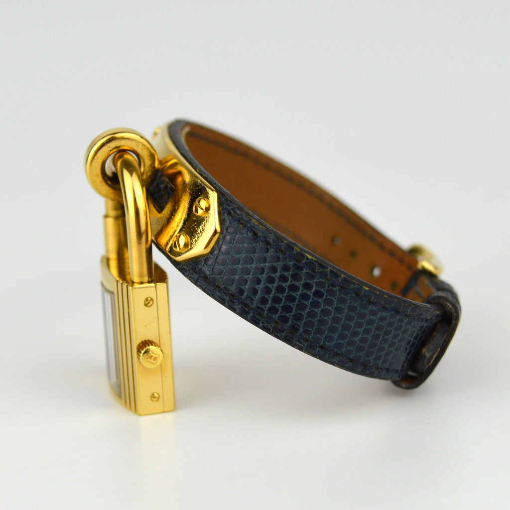 Hermès Kelly Vintage Watch Blue Strap