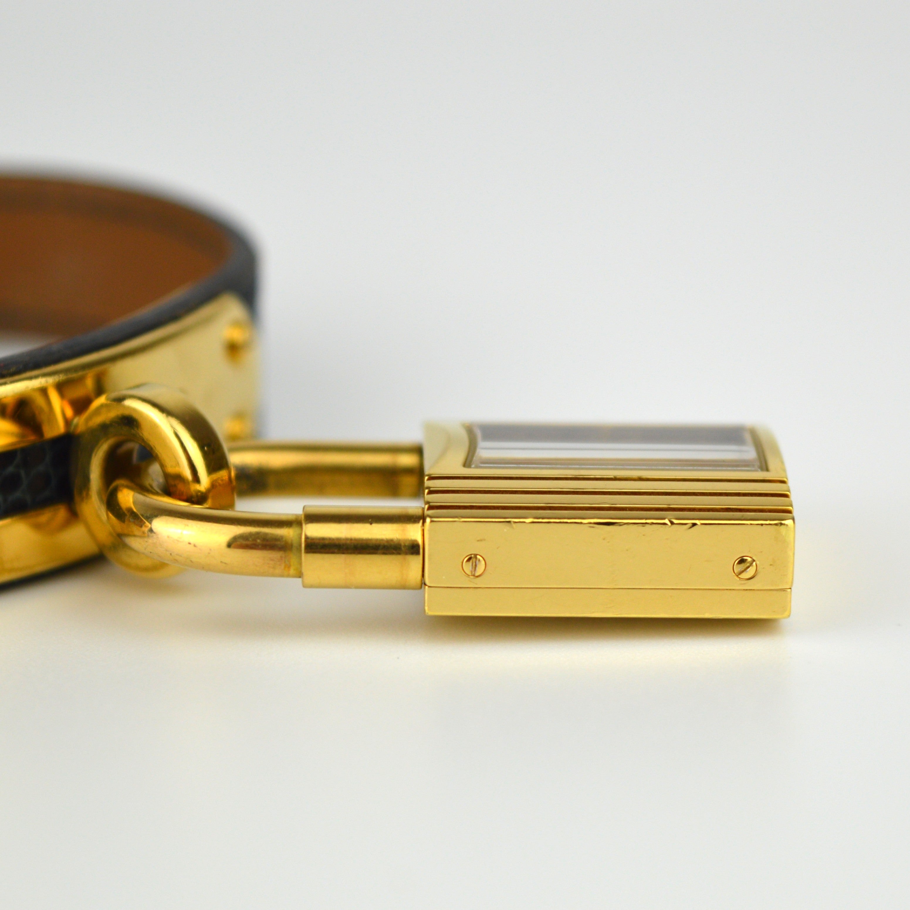 Hermès Kelly Vintage Watch Blue Strap