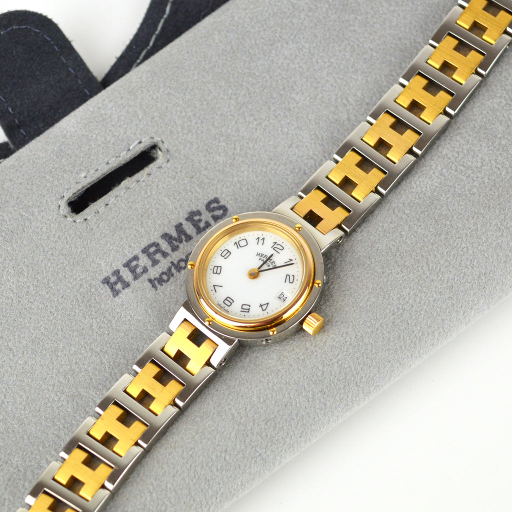 Hermes Clipper Vintage Watch with Box