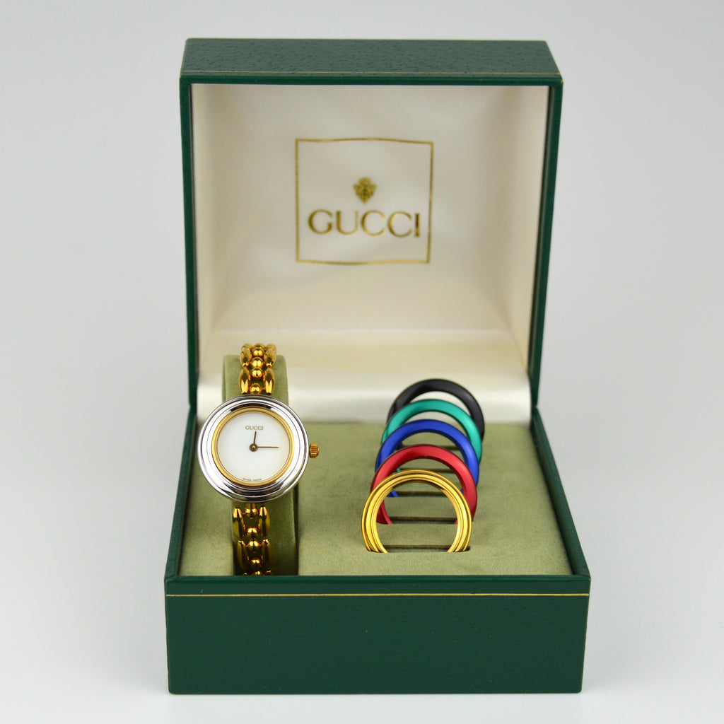 Gucci Change Bezel Watch 6 Bezels included