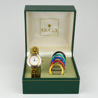 Gucci Change Bezel Watch 6 Bezels included