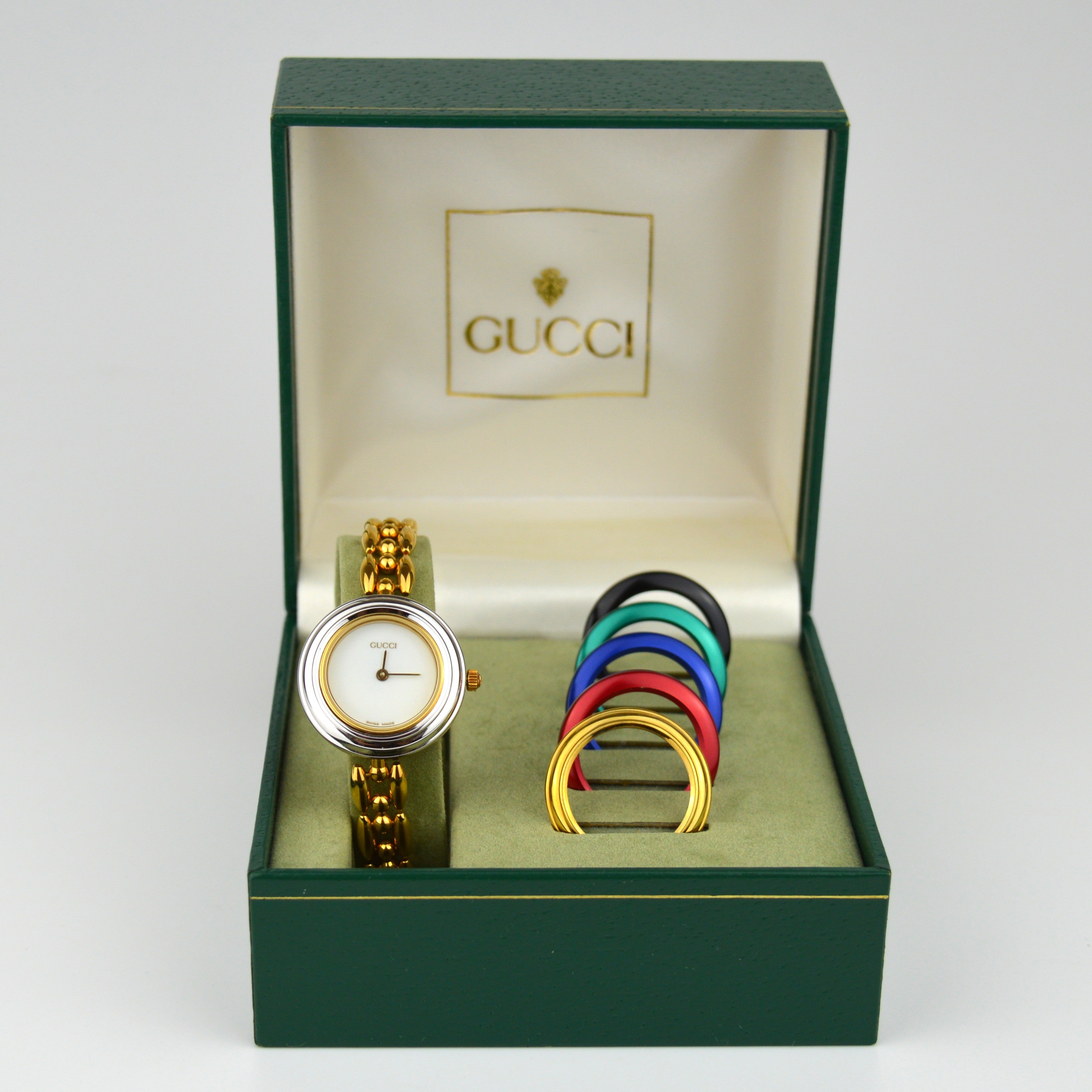Gucci Change Bezel Watch 6 Bezels included