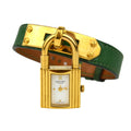 Hermès Kelly Green Strap Vintage Watch