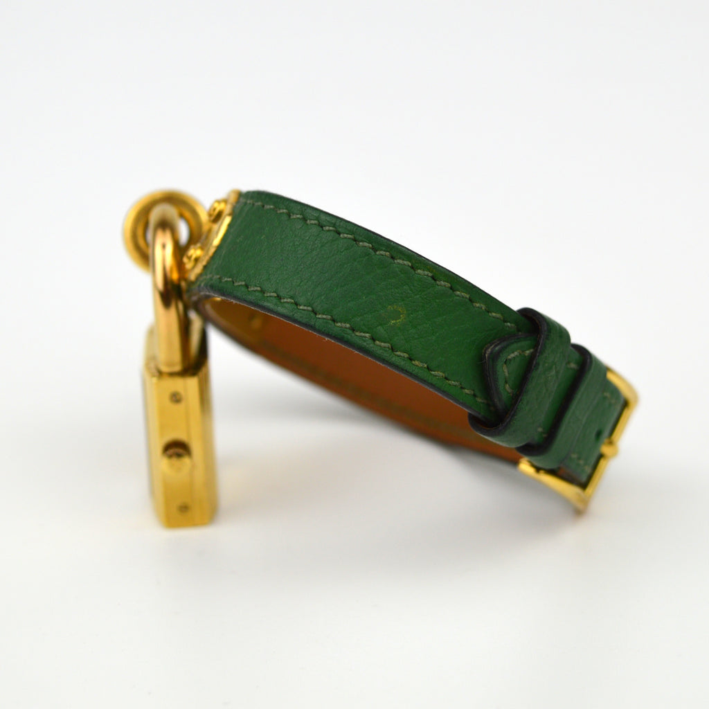 Hermès Kelly Green Strap Vintage Watch