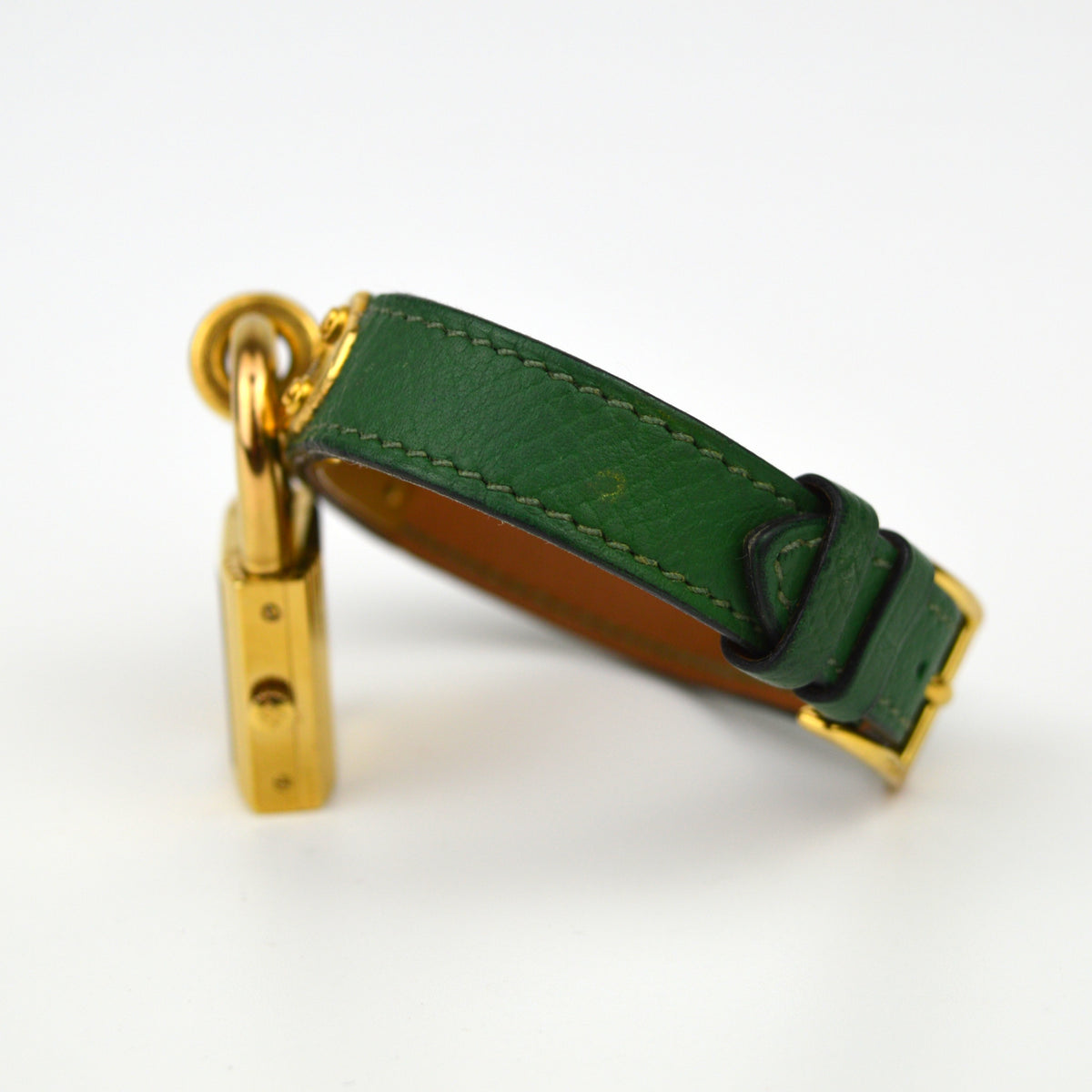 Hermès Kelly Green Strap Vintage Watch