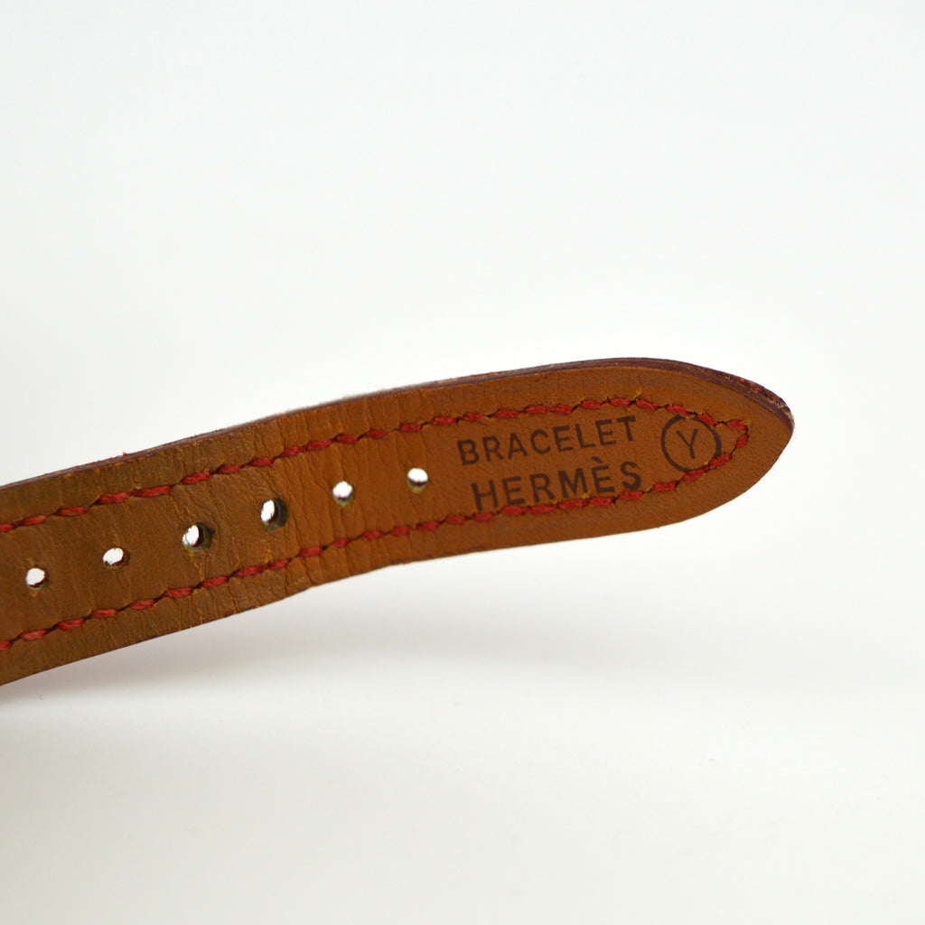 Hermès Kelly Red Strap Vintage Watch