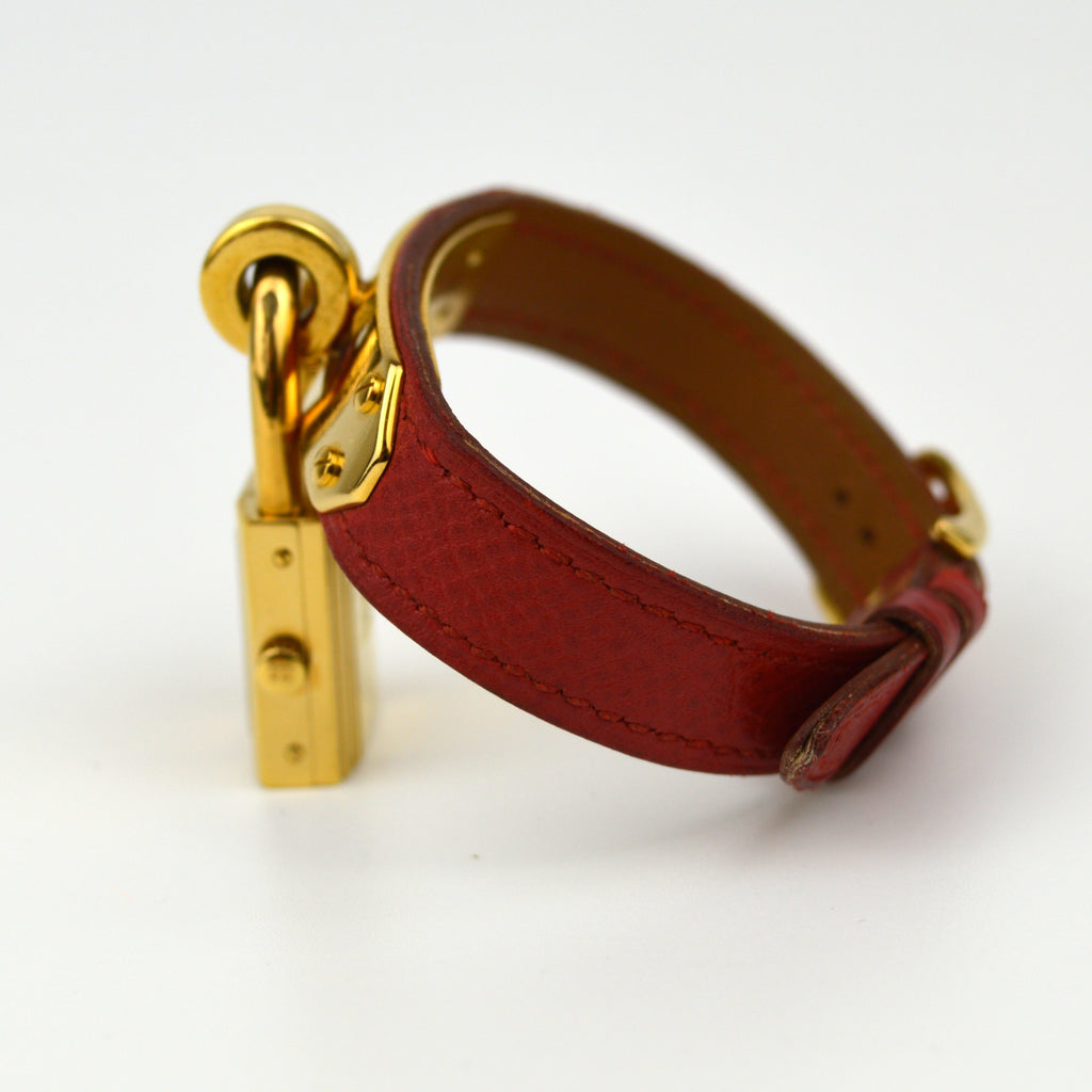 Hermès Kelly Red Strap Vintage Watch