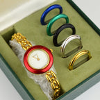 Gucci Change Bezel Watch 6 Bezels