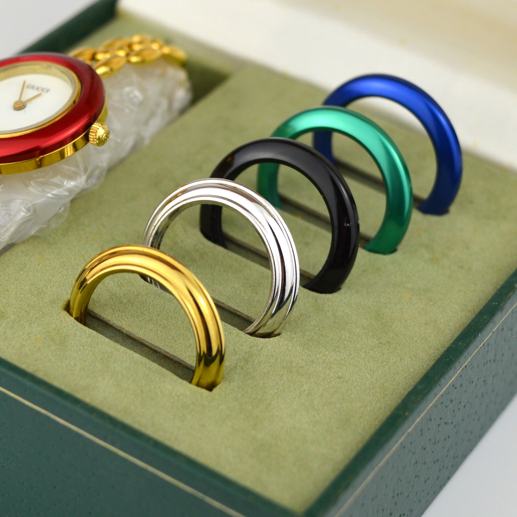 Gucci Change Bezel Watch 6 Bezels