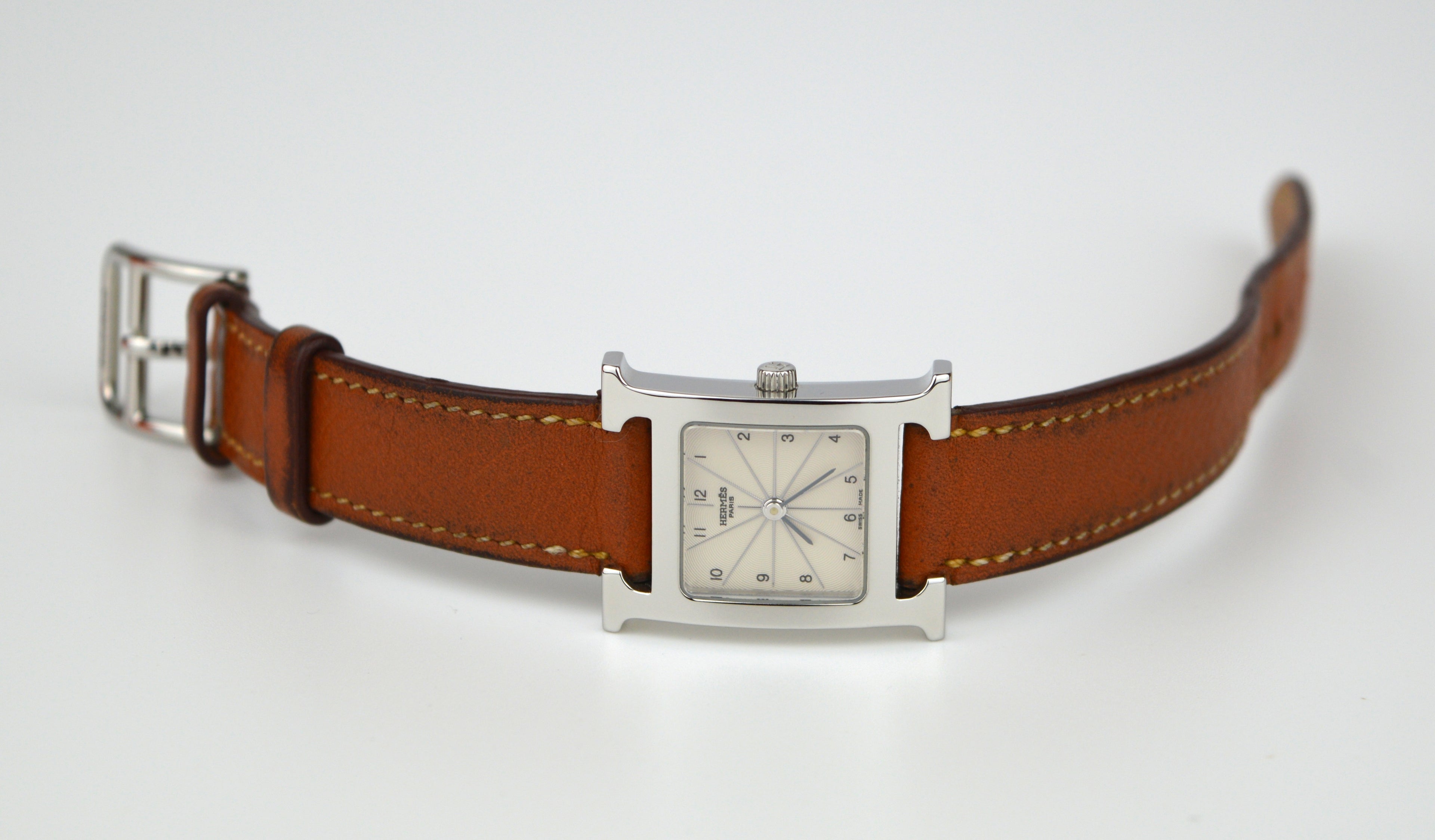 Hermes H Heure HH1.201 Watch With Box
