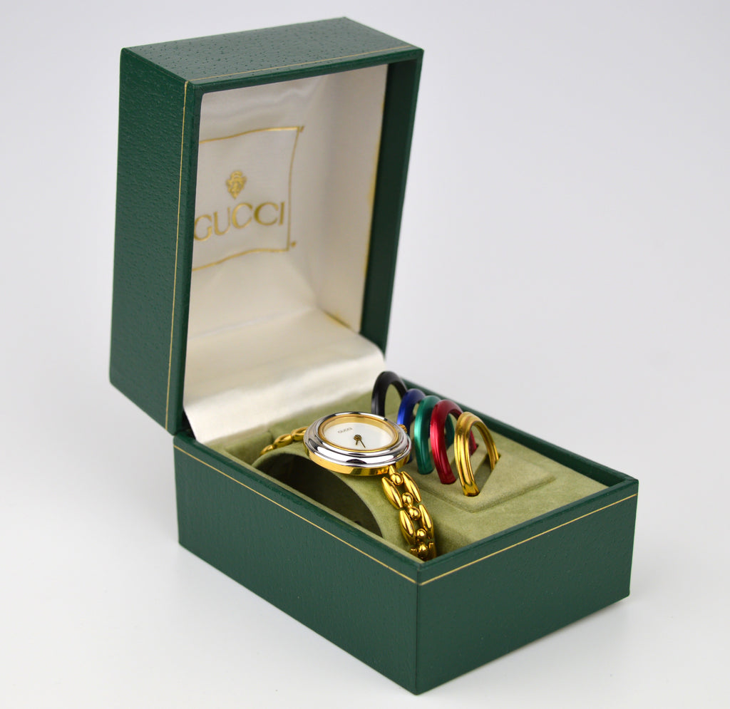 GUCCI BEZEL COMPLETE WATCH FULL SET