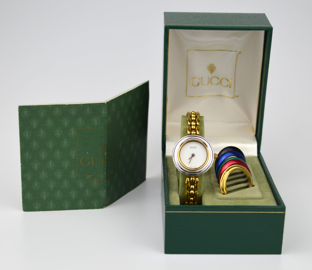 GUCCI BEZEL COMPLETE WATCH FULL SET