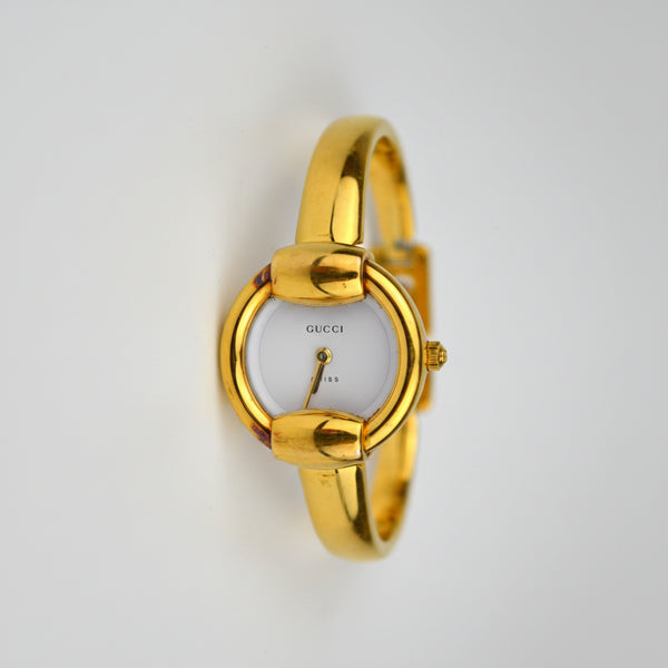 GUCCI 1400L GOLDEN VINTAGE GOLD WATCH