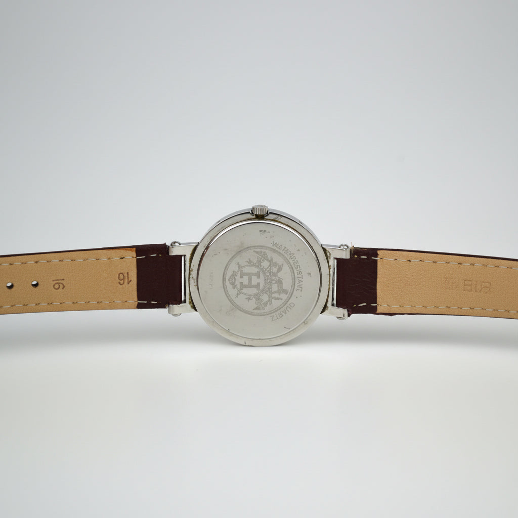 HERMES CLIPPER VINTAGE WATCH FULL SET