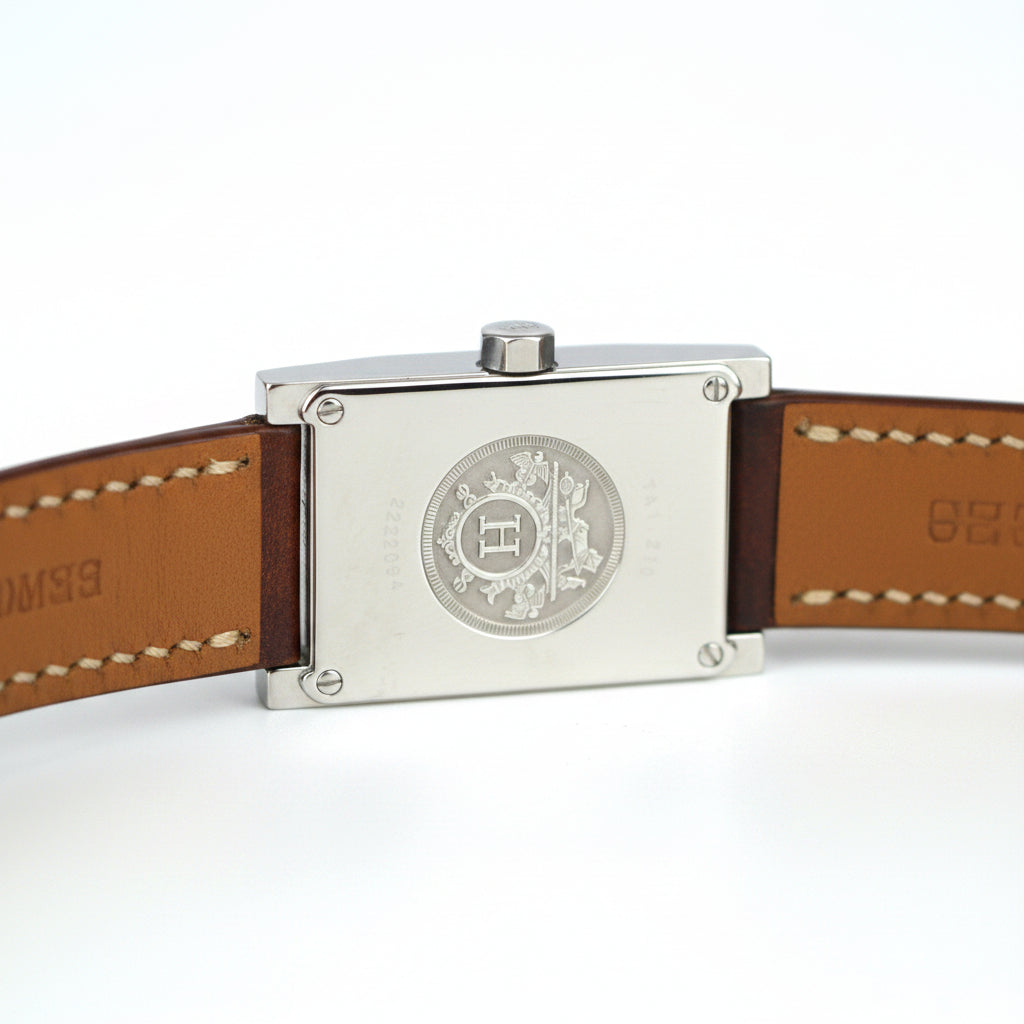 HERMES TANDEM DOUBLE TOUR STRAP WATCH
